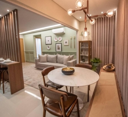 Flow Residence -  Apartamento 3 quartos, 1 suíte, 2 Vagas de Garagem. Leste Universitário - Goiânia